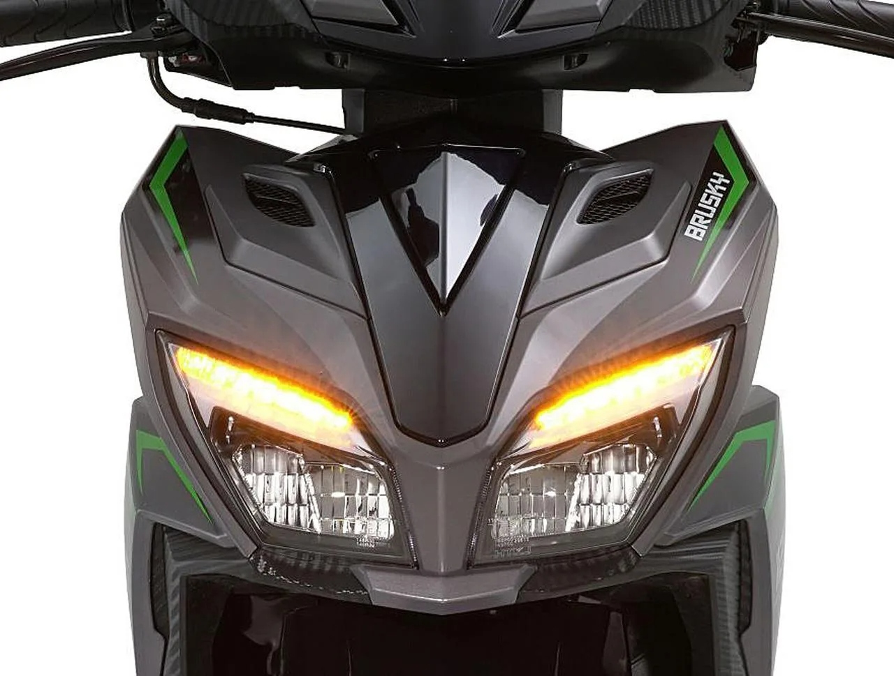 Thiết kế đèn LED trên Kawasaki Brusky 125
