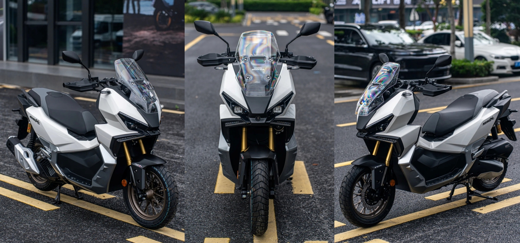 Đánh giá cốp xe và kính chắn gió Honda NS150XC
