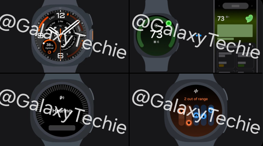 Thiết kế Galaxy Watch Ultra 2 với viền mỏng và nút Quick Button