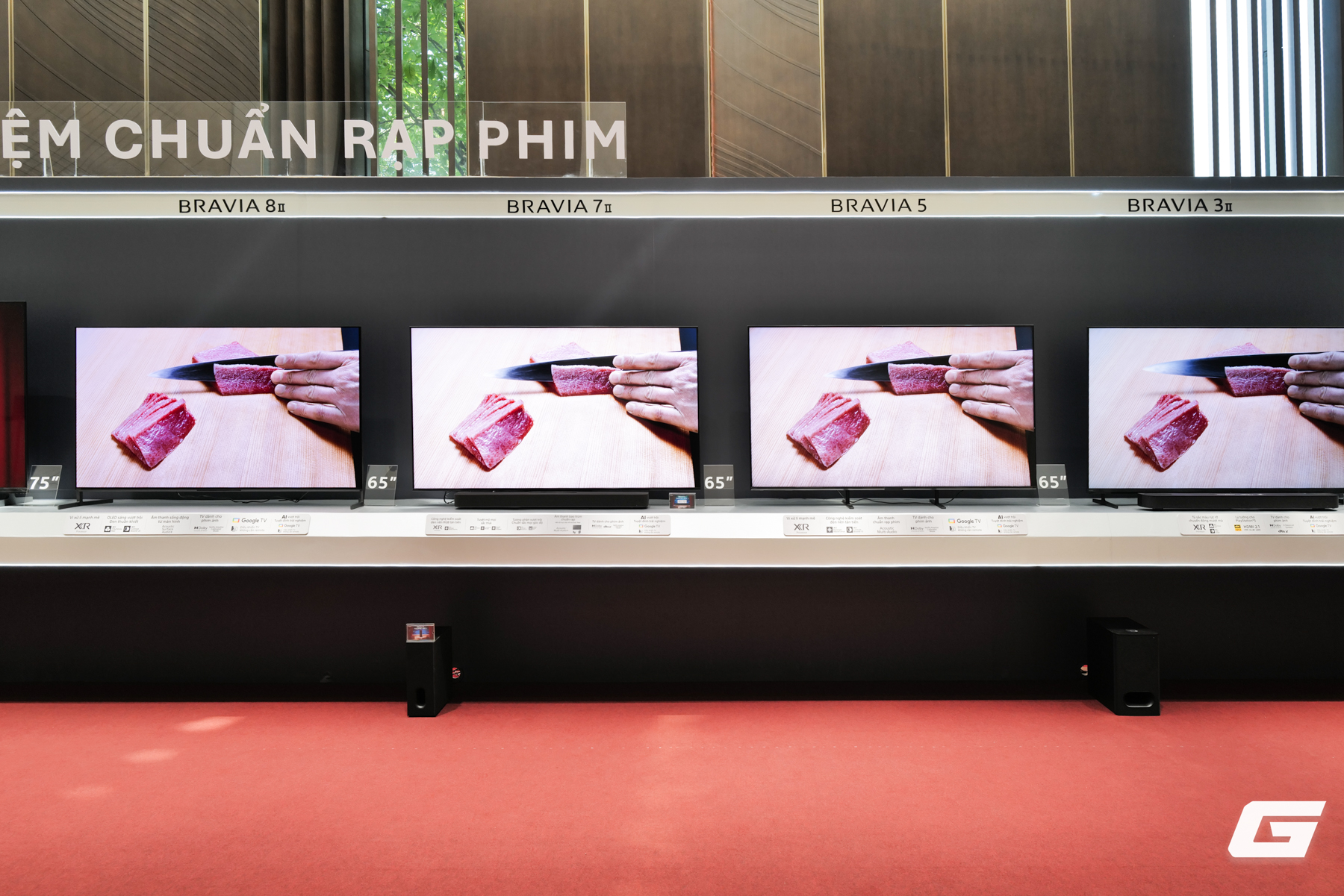 Trải nghiệm hình ảnh chân thực trên TV Bravia Hình ảnh sắc nét và sống động trên TV