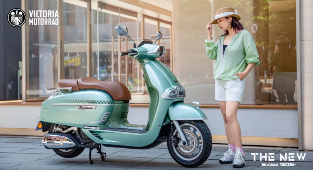 Victoria Sixties 150Si+ bản kỷ niệm 6 năm tung màu Lime Green.