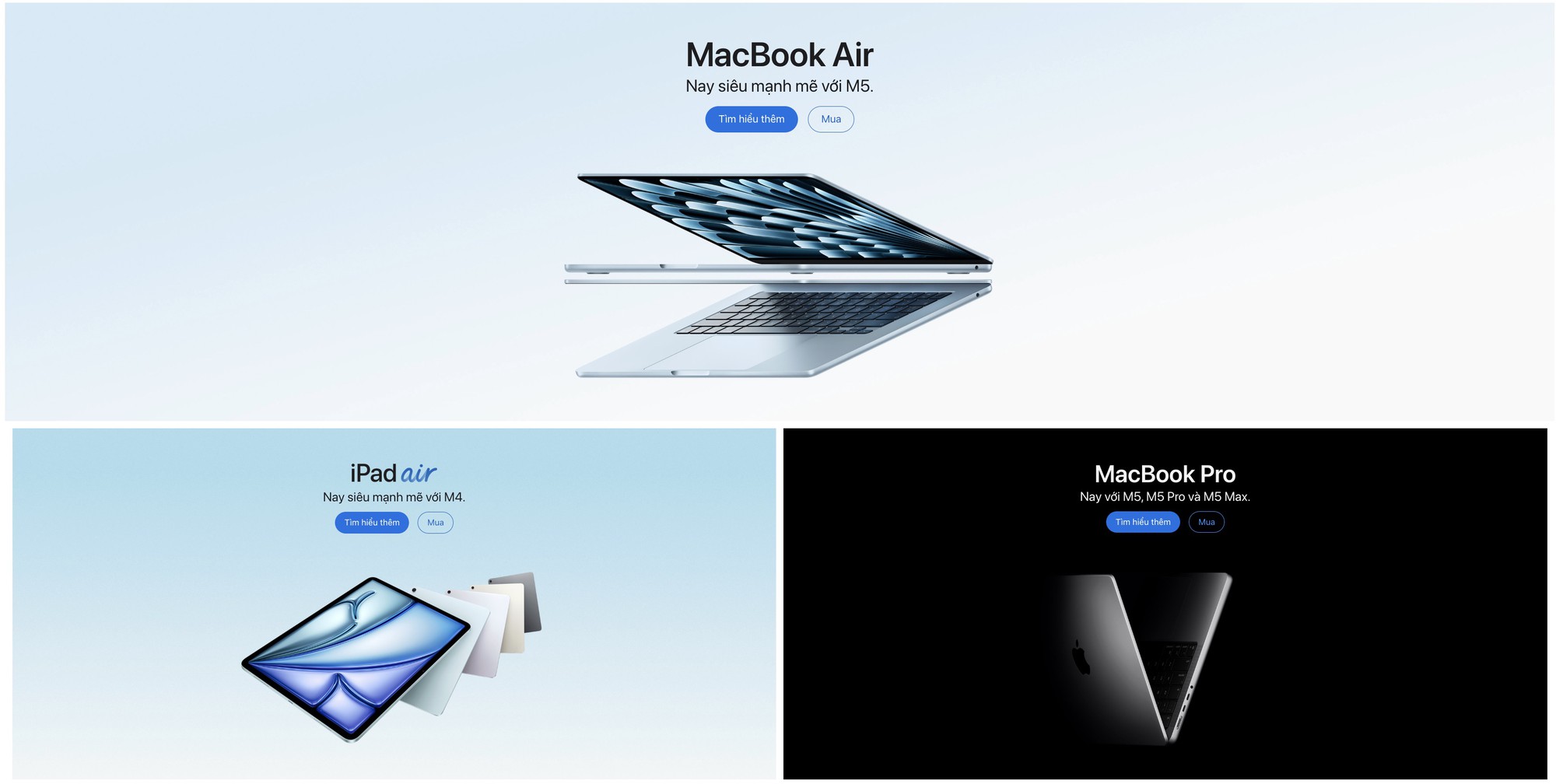 Trang chủ cửa hàng Apple Store Việt Nam Cửa hàng trực tuyến của Apple tại Việt Nam