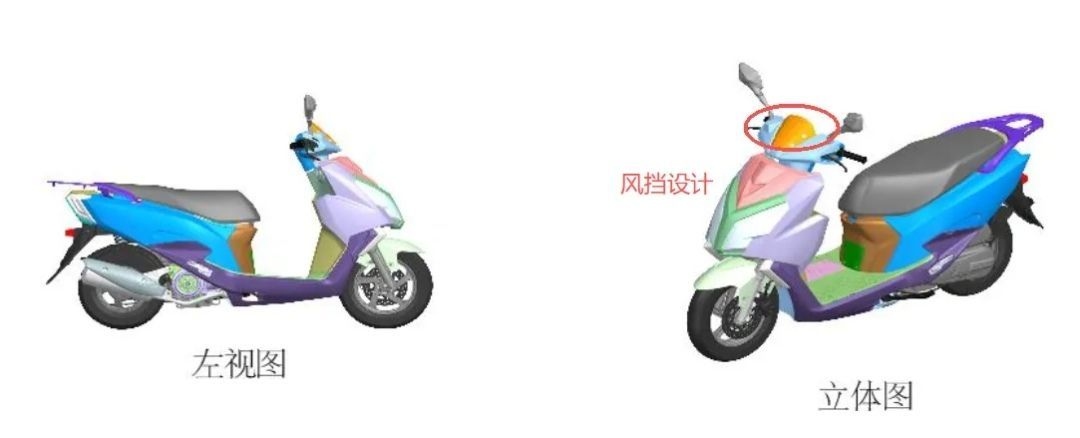 Màn hình màu TFT hiện đại thay thế đồng hồ cơ trên UY125X. Suzuki UY125X trang bị màn hình TFT.
