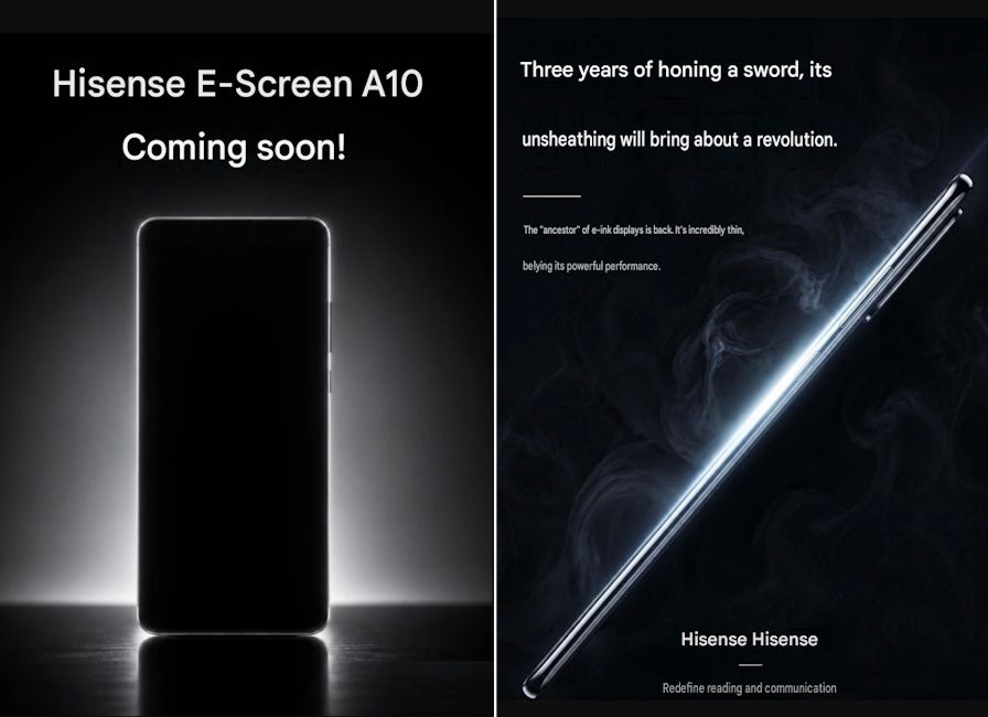 Giao diện người dùng của Hisense A10