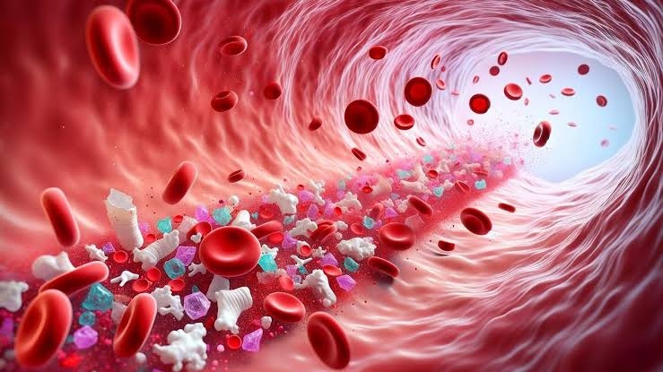 Biểu đồ tỷ lệ vi hạt nhựa trong máu theo nhóm bệnh nhân Tỷ lệ MNP trong máu và bệnh tim