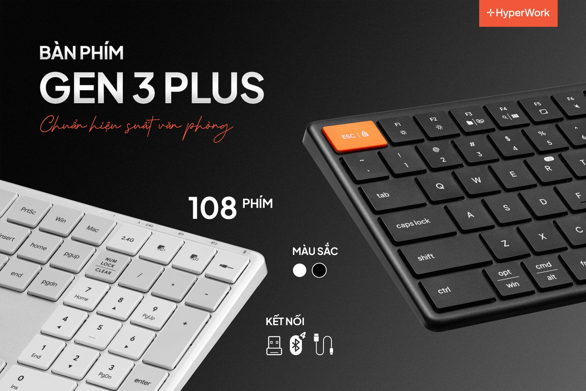 Bàn phím HyperOne Gen 3 Plus Tổng quan bàn phím HyperOne Gen 3 Plus