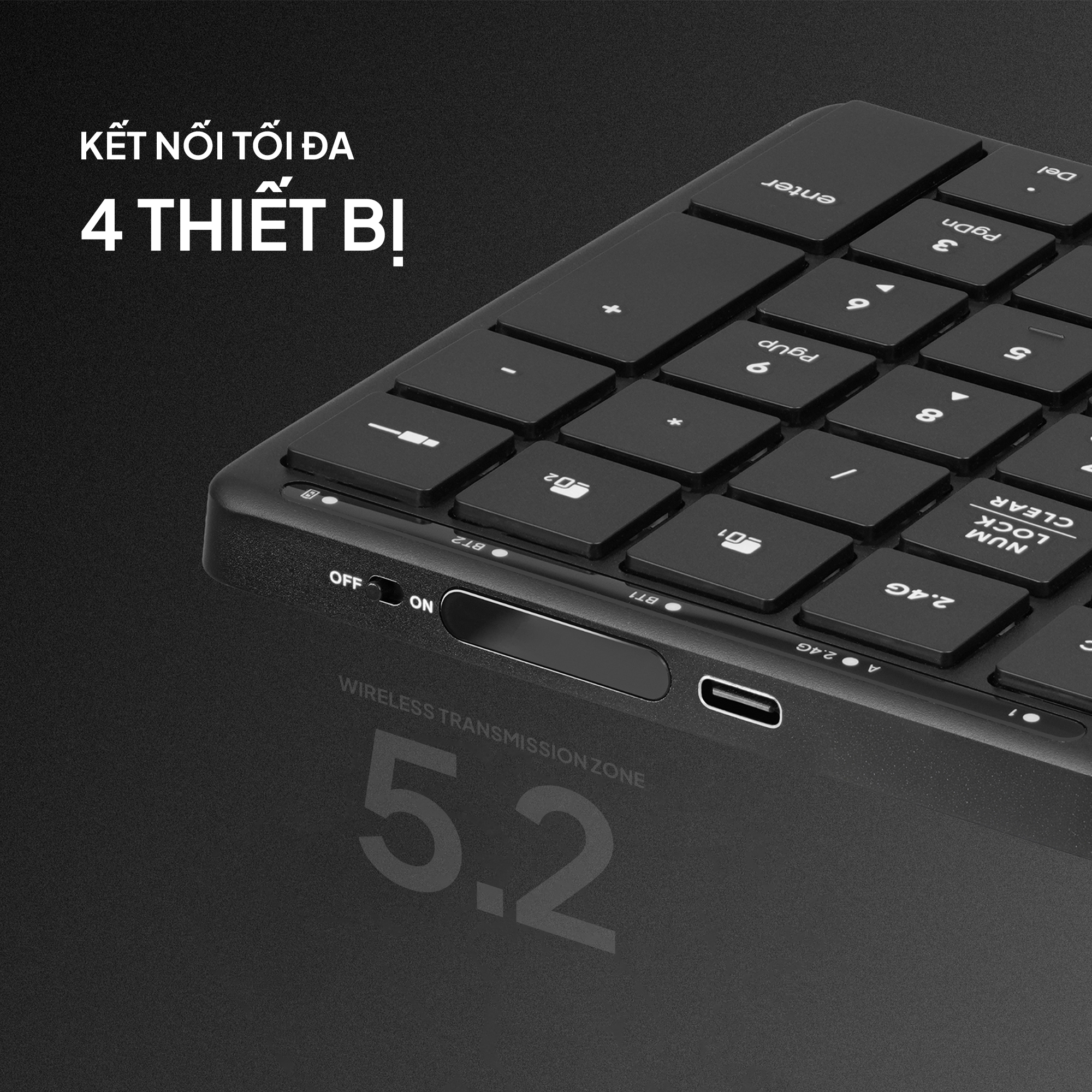Cổng kết nối USB-C Cổng sạc Type-C của bàn phím