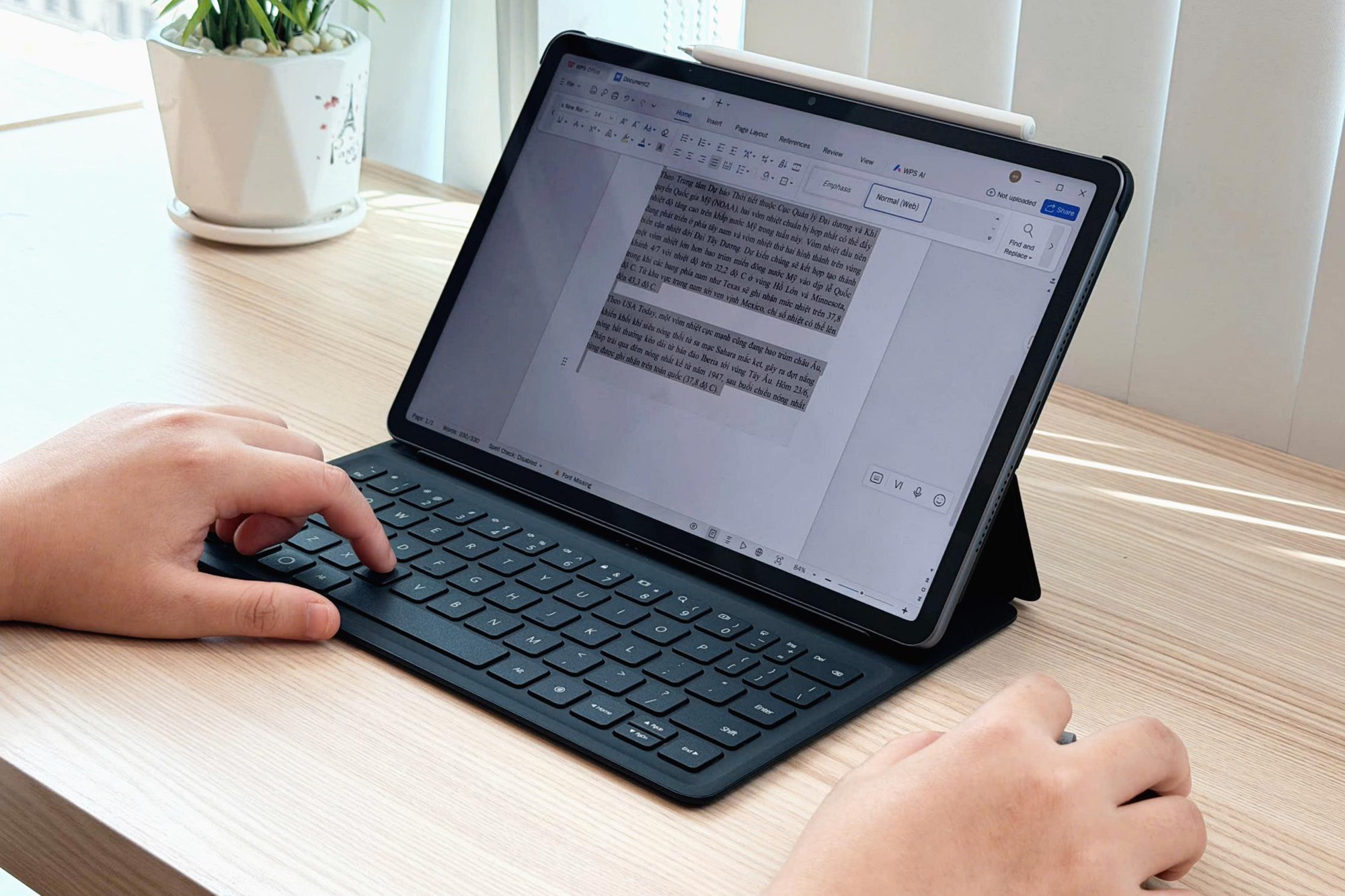 Trải nghiệm làm việc văn phòng trên HUAWEI MatePad
