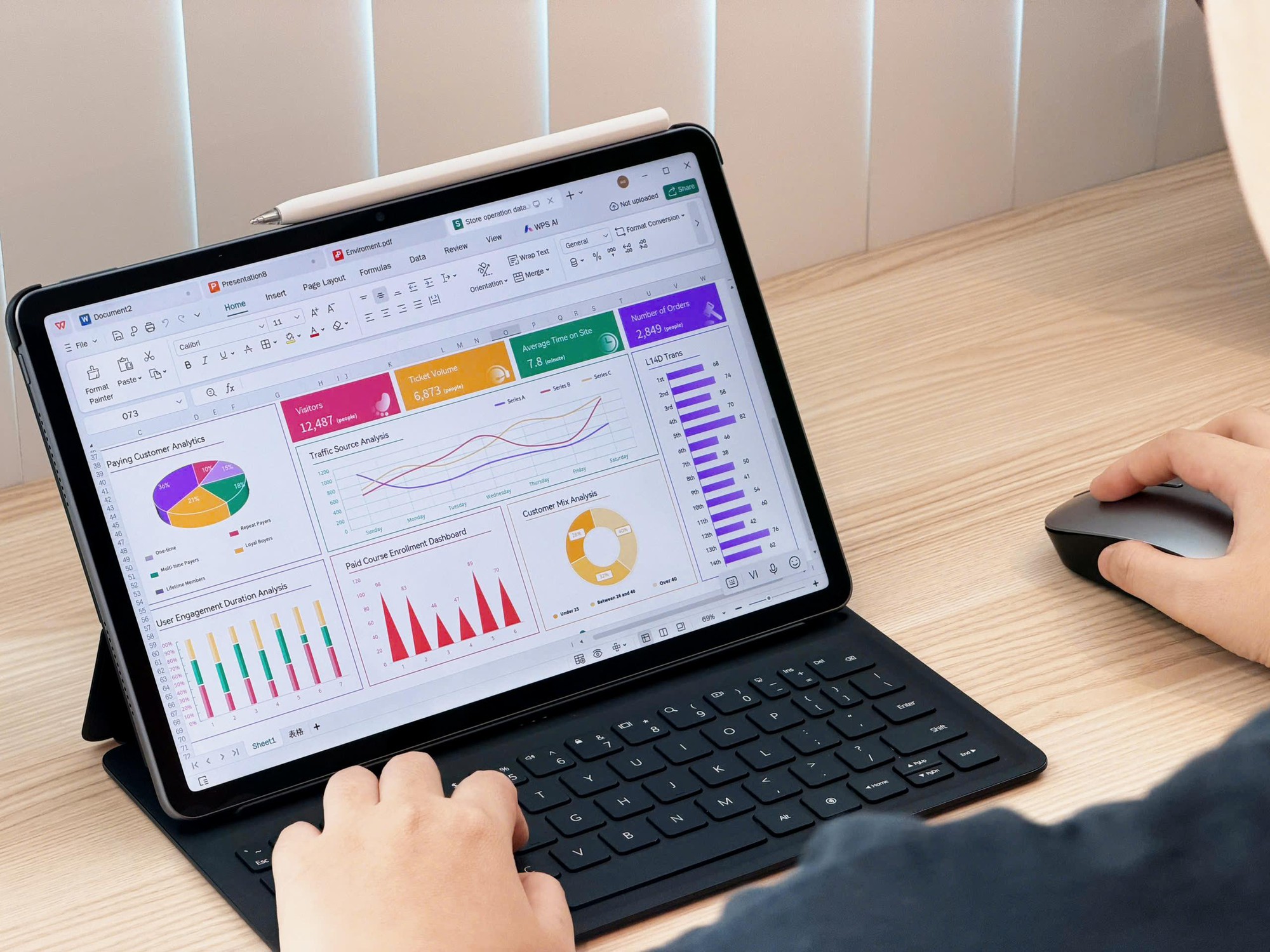 Minh họa giao diện WPS Office