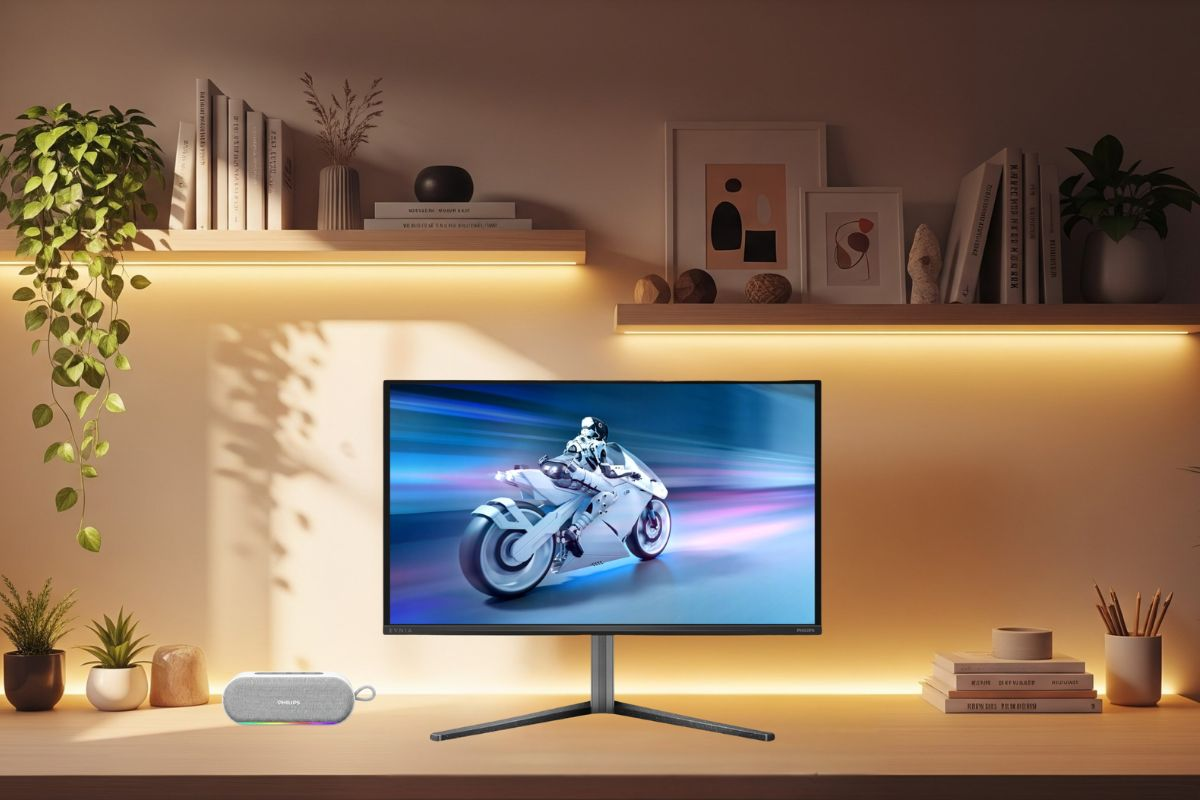Thiết kế màn hình Philips Evnia 27M2N6500L Màn hình Philips Evnia 27M2N6500L