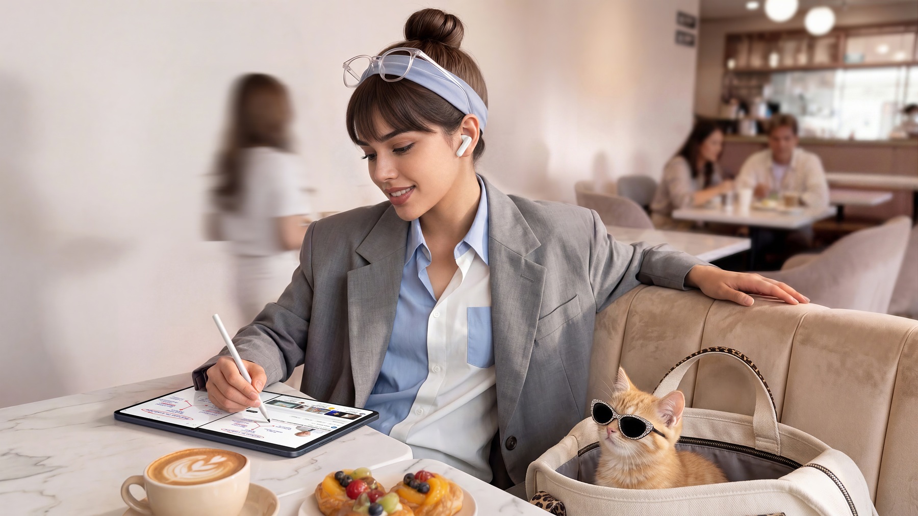 OPPO Enco Air5s với thiết kế half-in-ear Chi tiết thiết kế OPPO Enco Air5s