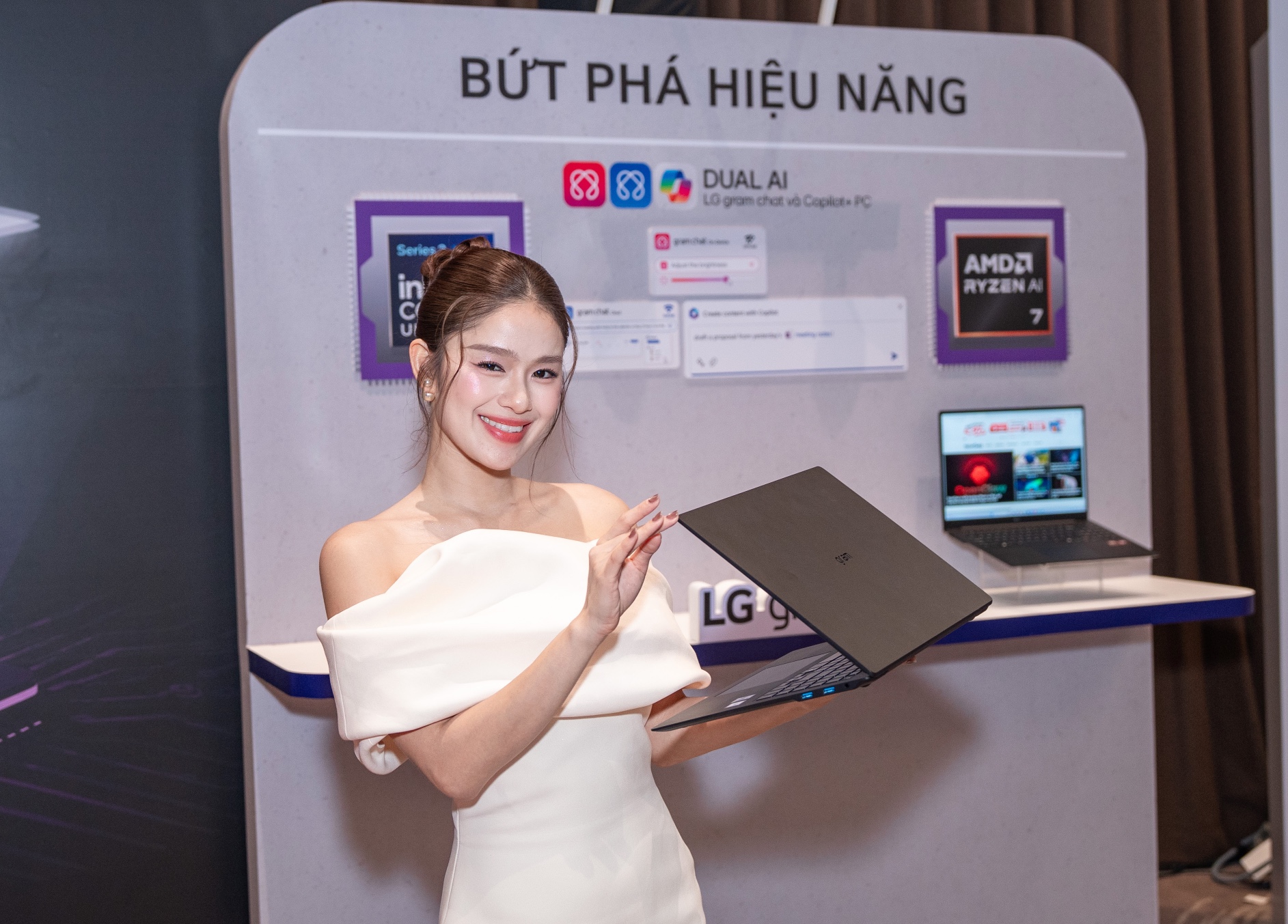 LG gram AI phiên bản 14 inch siêu nhẹ LG gram AI