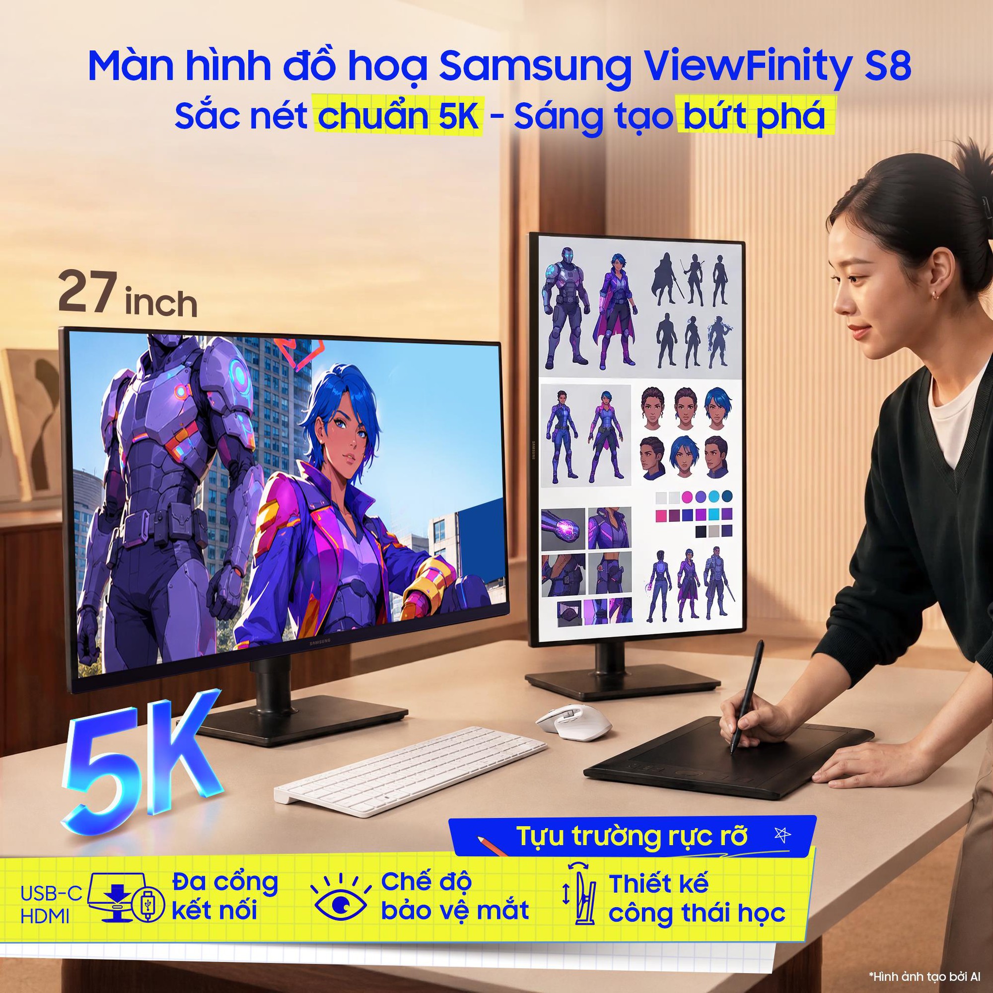 Màn hình đồ hoạ ViewFinity S8
