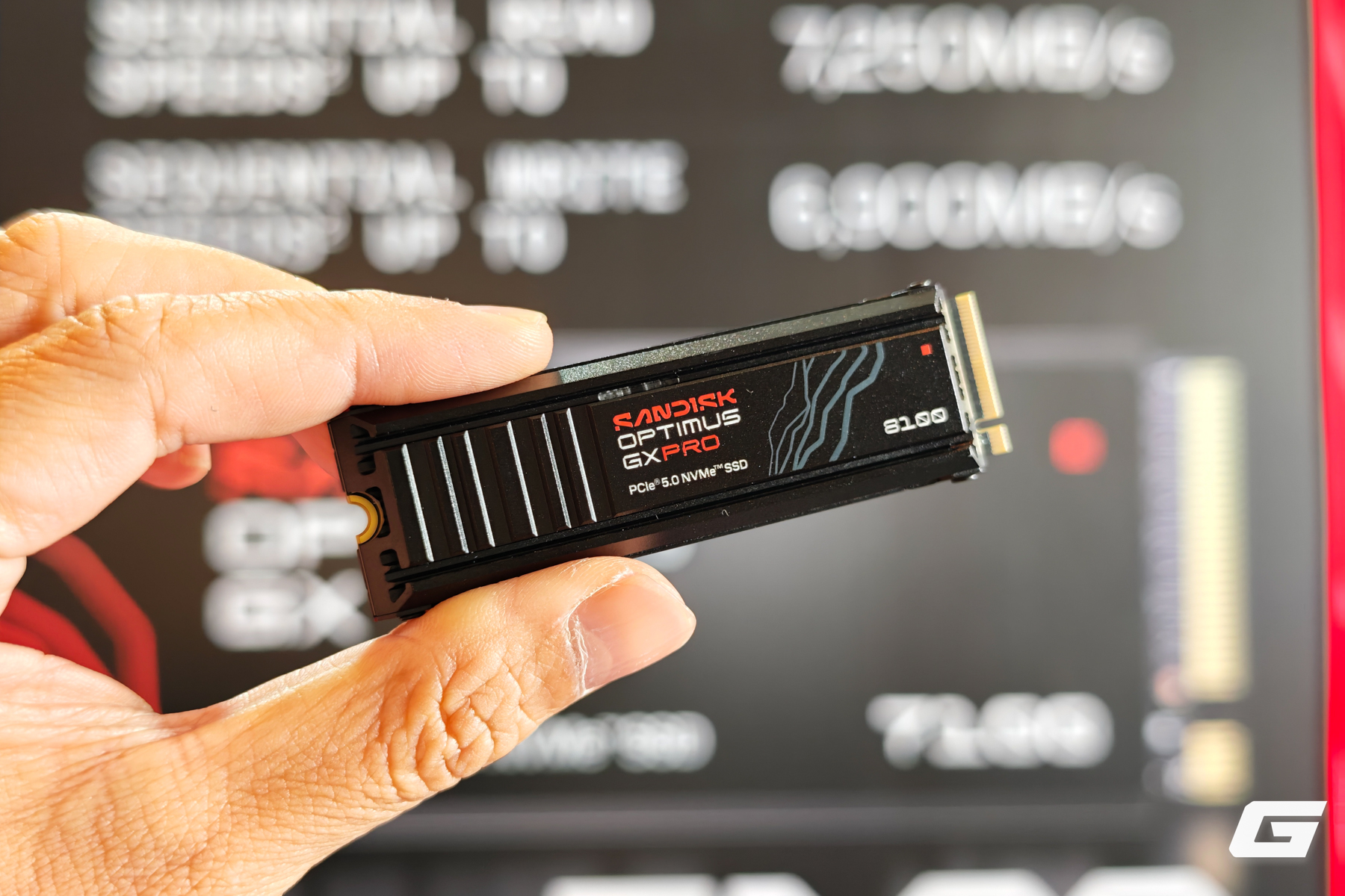 Chi tiết thiết kế ấn tượng của SanDisk Optimus GX PRO Hình ảnh chi tiết sản phẩm SanDisk Optimus GX PRO